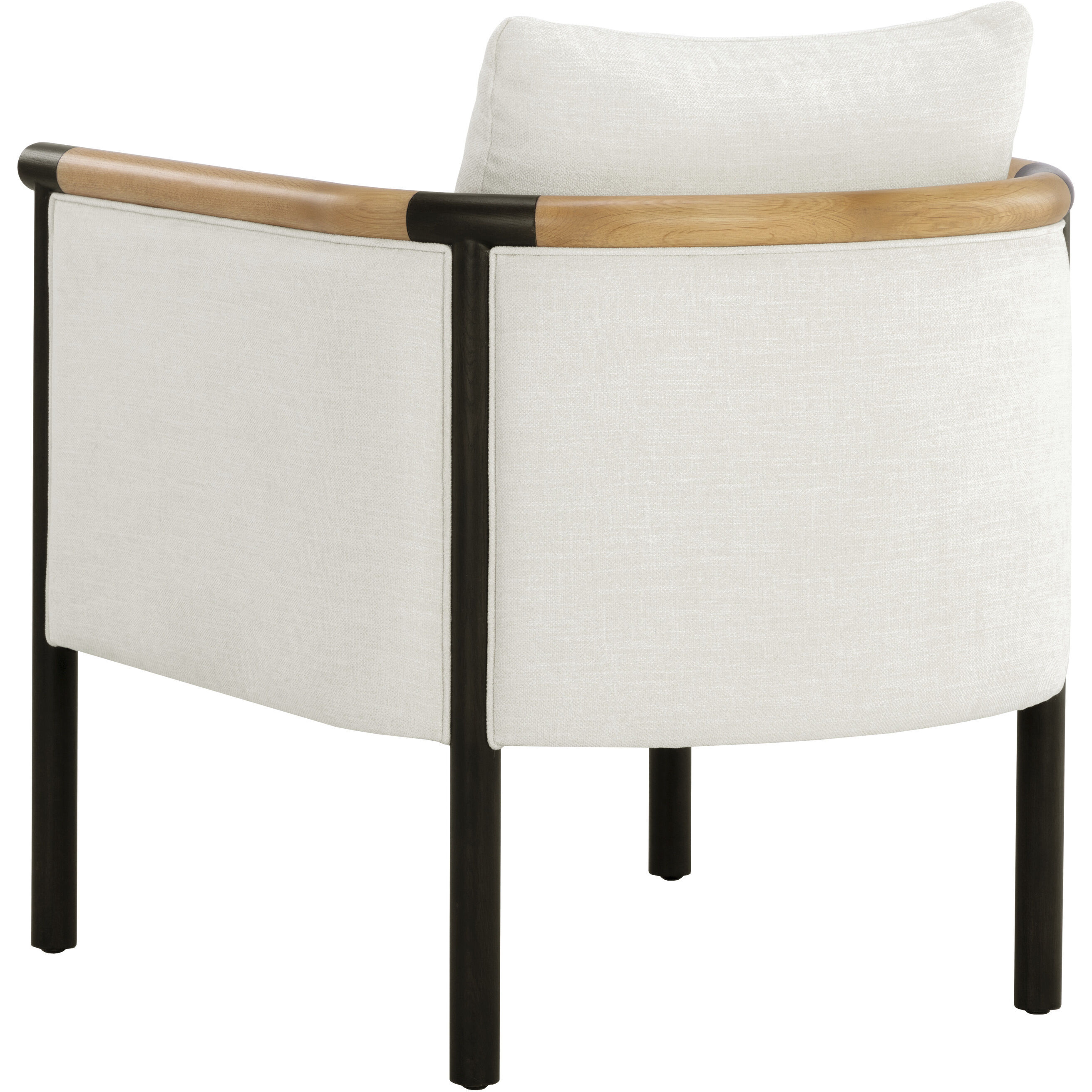 Wilder Heather Ivory Tweed Lounge Chair